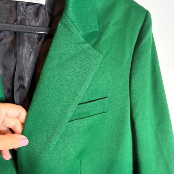 ZARA Fitted Blazer Apple Green Blogger Fav - Picture 3 of 6